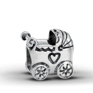 Pandora Silver Baby Pram Charm